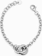 Oradina Sterling Silver Together Bracelet