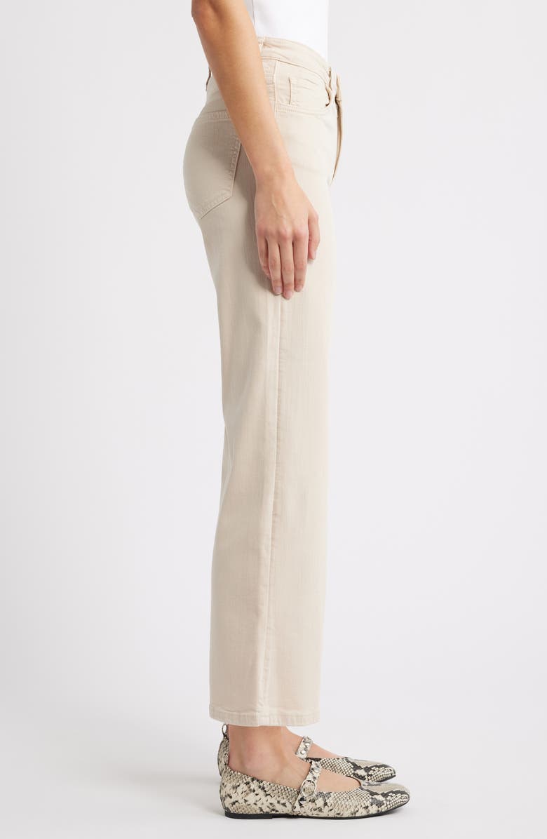 Mavi Jeans Alexa High Waist Wide Leg Jeans, Alternate, color, Champagne Flex Blue