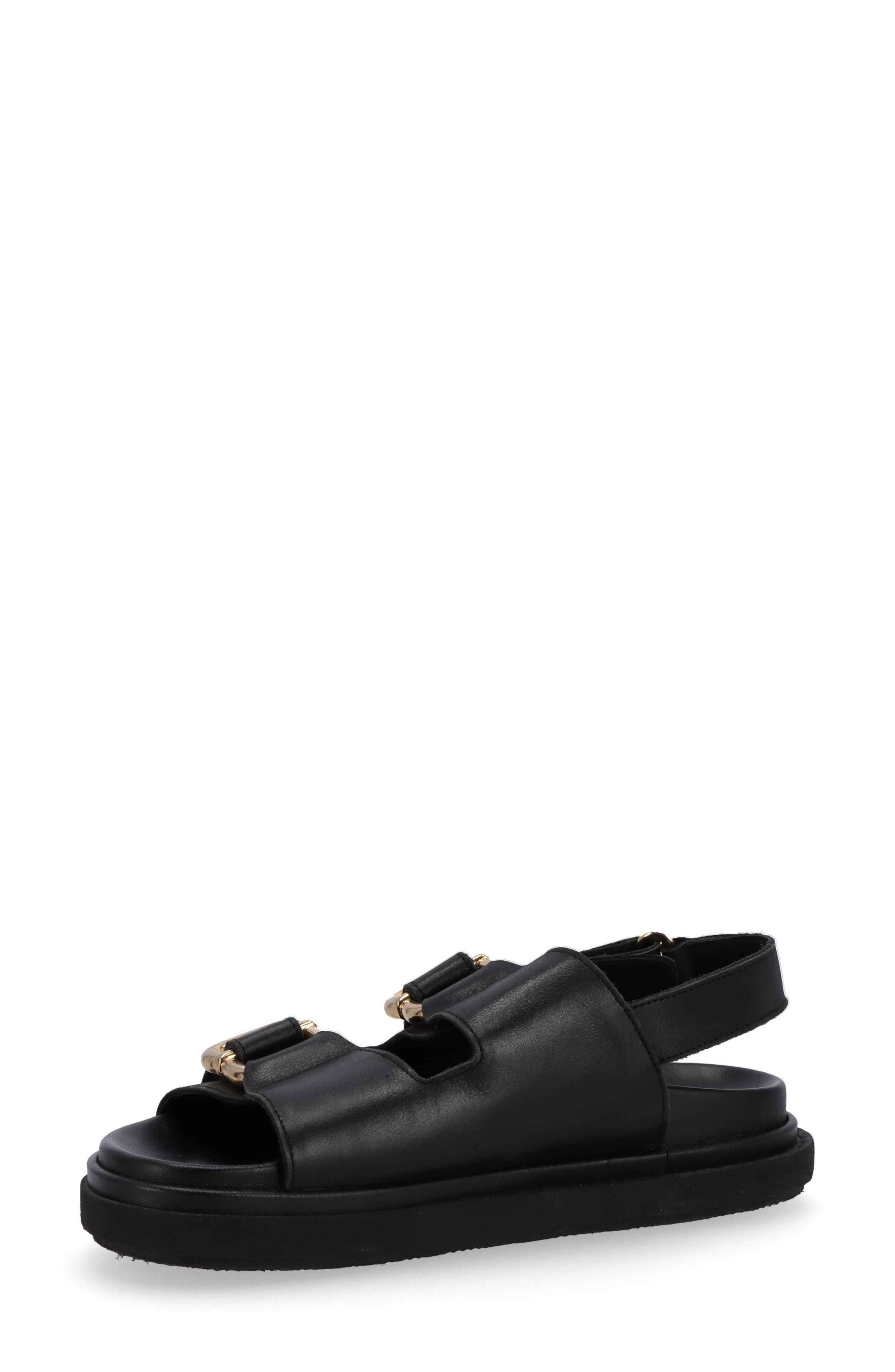 Harper Slingback Sandal, Alternate, color, BLACKDNU