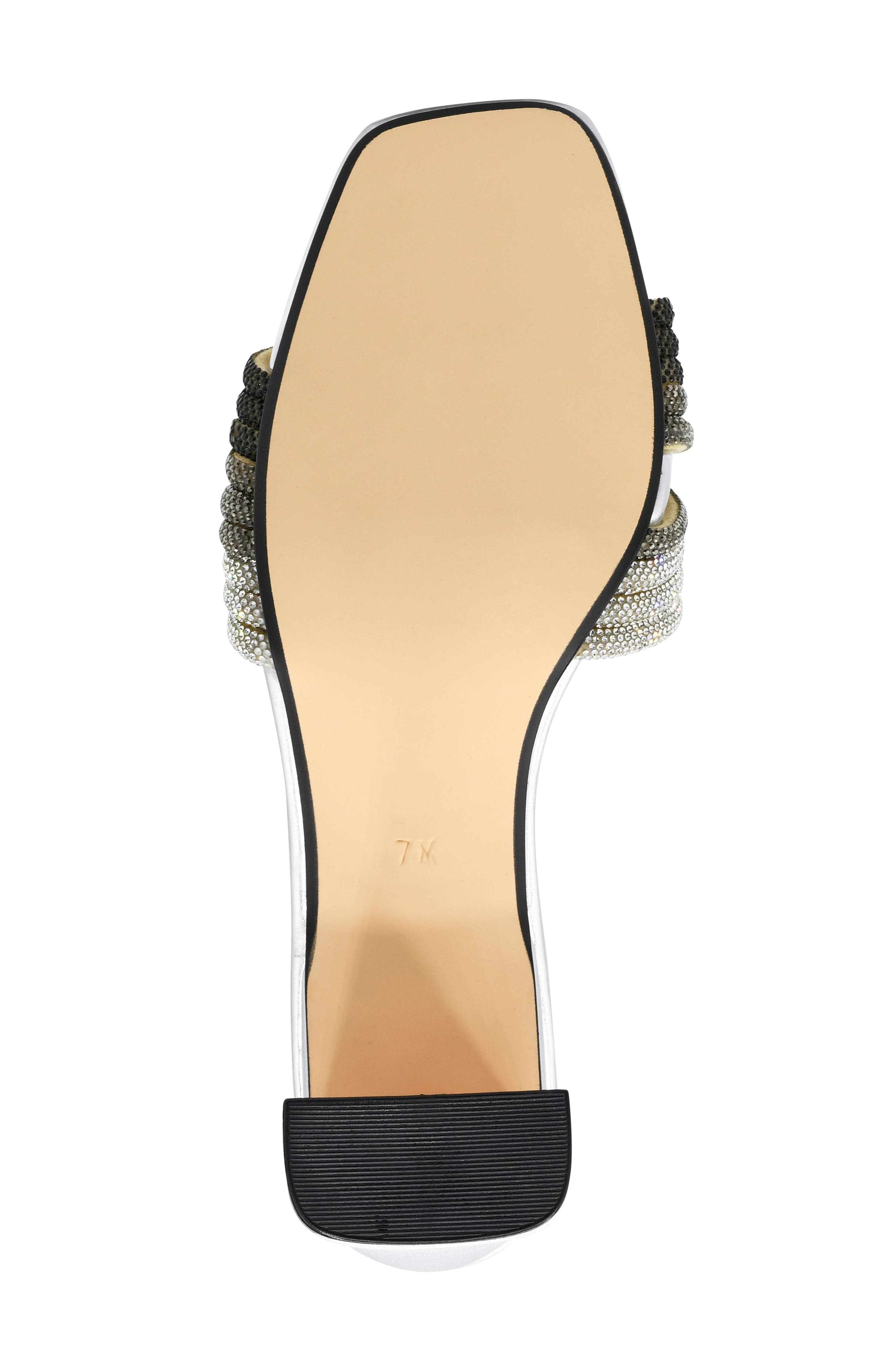 Touch Ups Isla Slide Sandal, Alternate, color, Silver