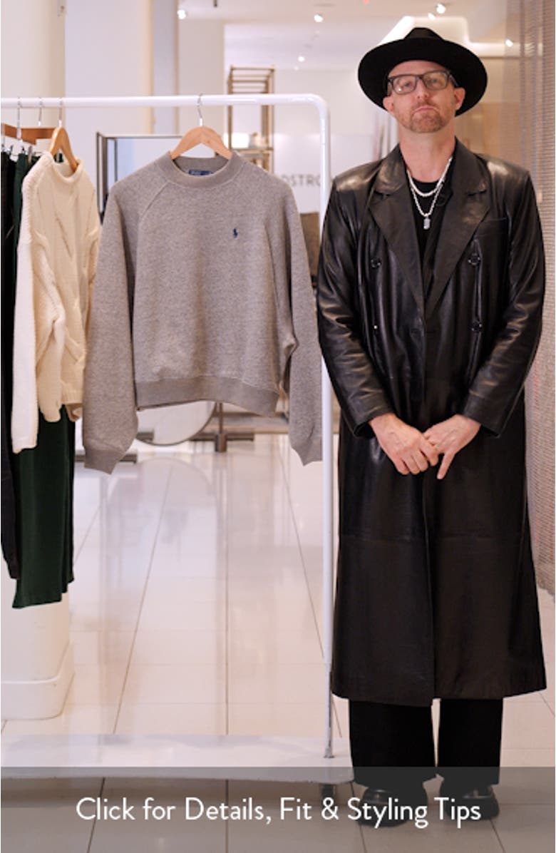 Arctic Fleece Crewneck Sweatshirt, sales video thumbnail