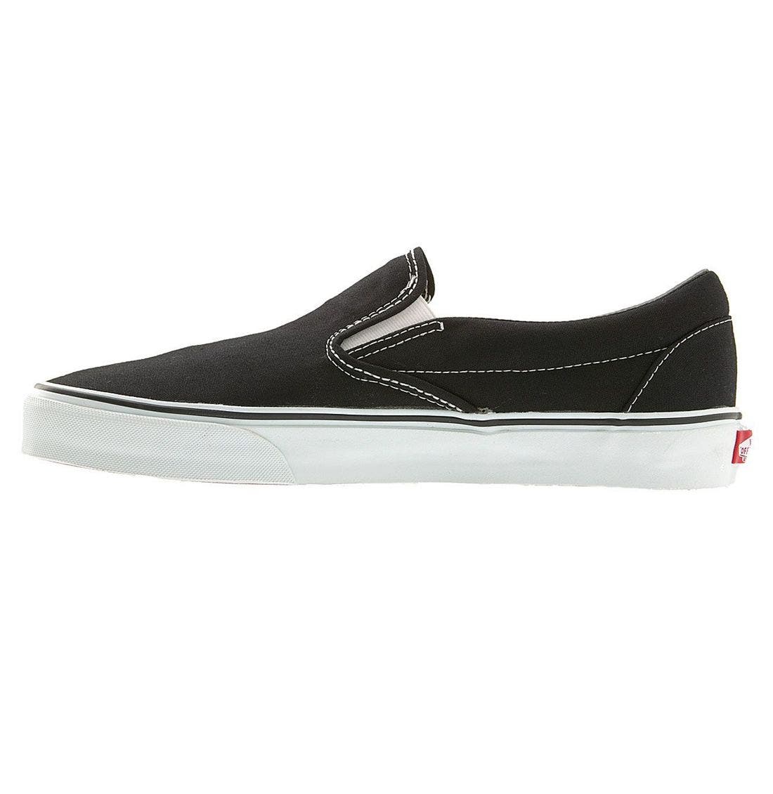 Vans Classic Slip-On Sneaker, Alternate, color, Black