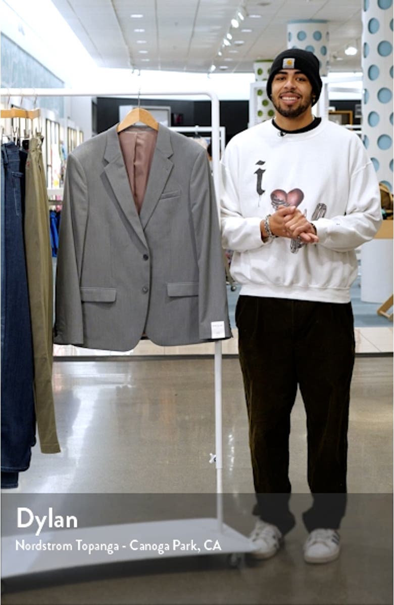 Skinny Twill Suit Jacket, sales video thumbnail