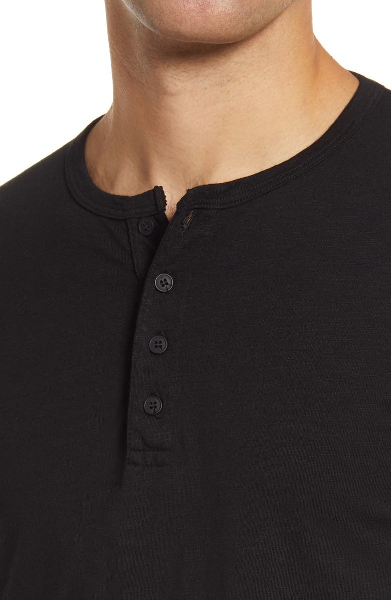 Goodlife Slub Scallop Long Sleeve Henley, Alternate, color,