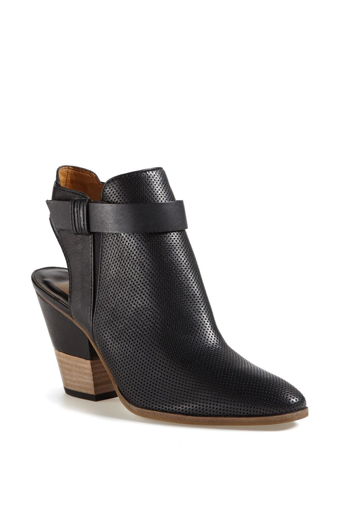 'Henna' Bootie, Main, color, BLACK
