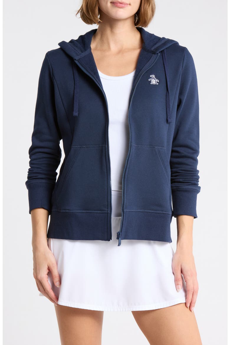 Full-Zip Hoodie, Main, color, BLACK IRIS