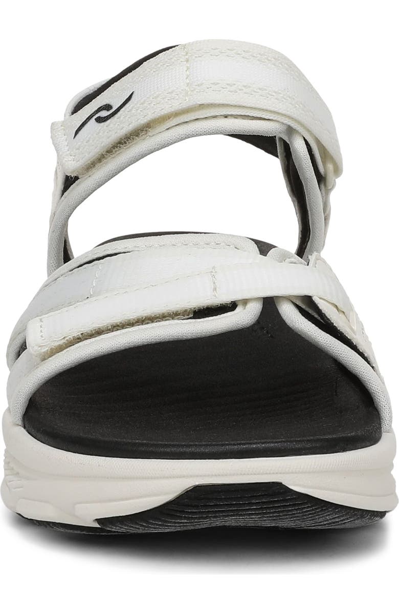 Rykä Devomax Sandal, Alternate, color, Egret Black