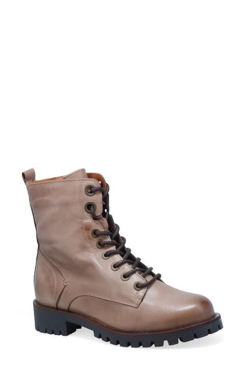 Amirah Lace-Up Platform Bootie