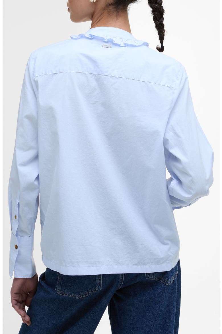 Cecelia Cotton Shirt, Alternate, color, ICE BLUE STRIPE