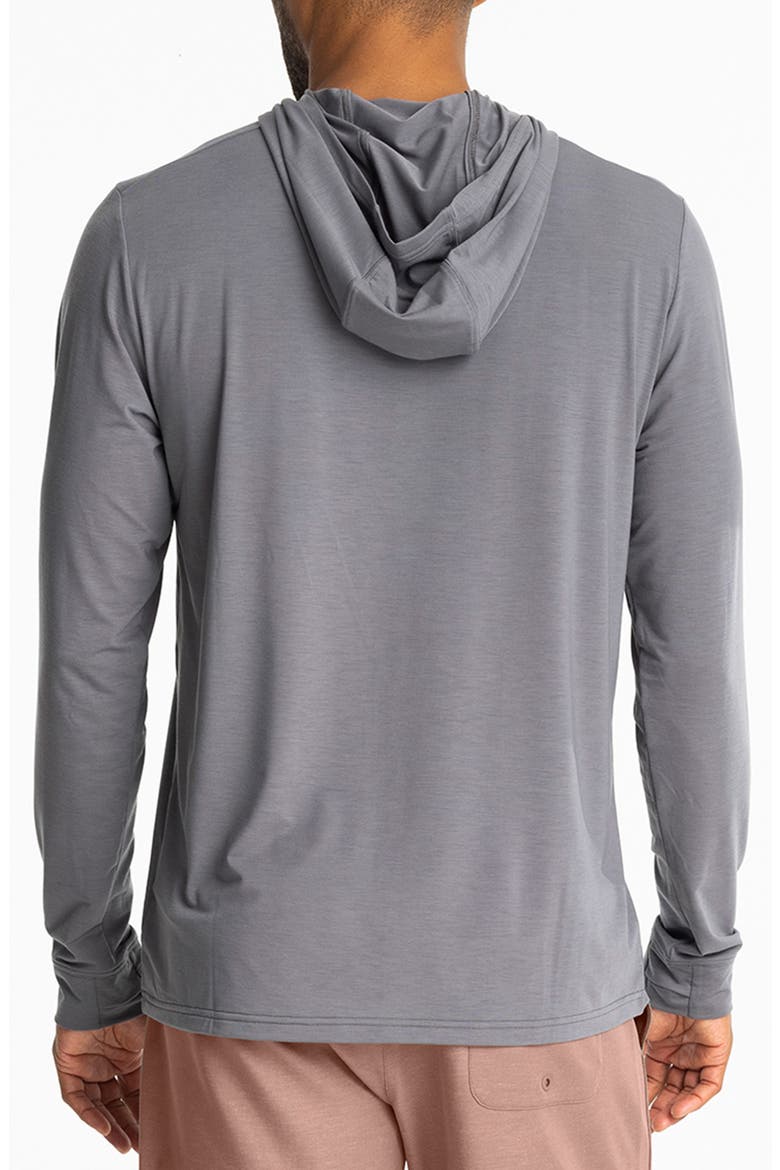 Elevate Lightweight Performance Hoodie, Alternate, color, SMOKE