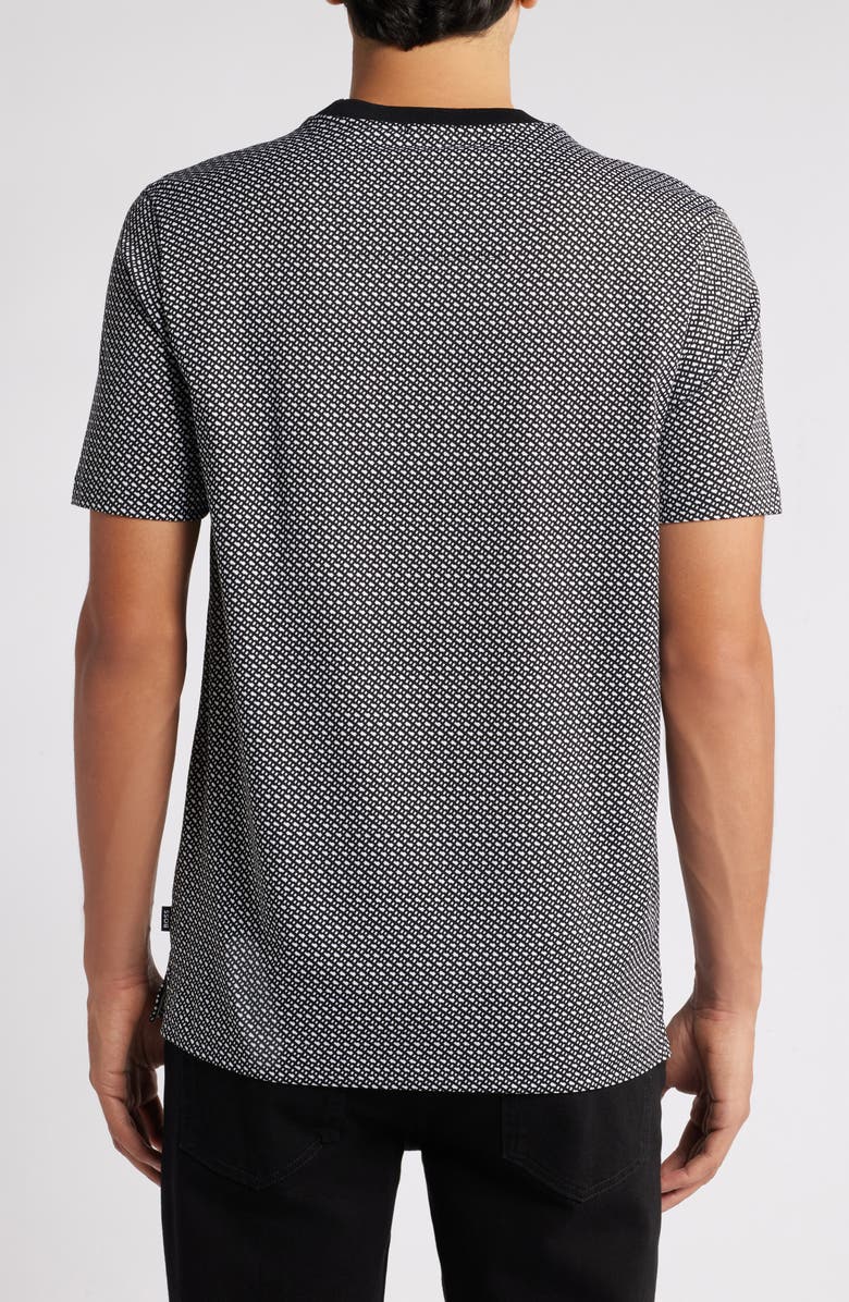 BOSS Thompson Cotton Ringer T-Shirt, Alternate, color, 