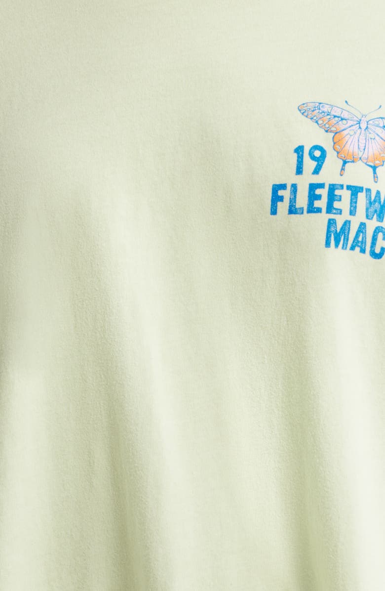 Daydreamer Fleetwood Mac 1967 Butterfly Graphic Tee, Alternate, color, Seafoam Green