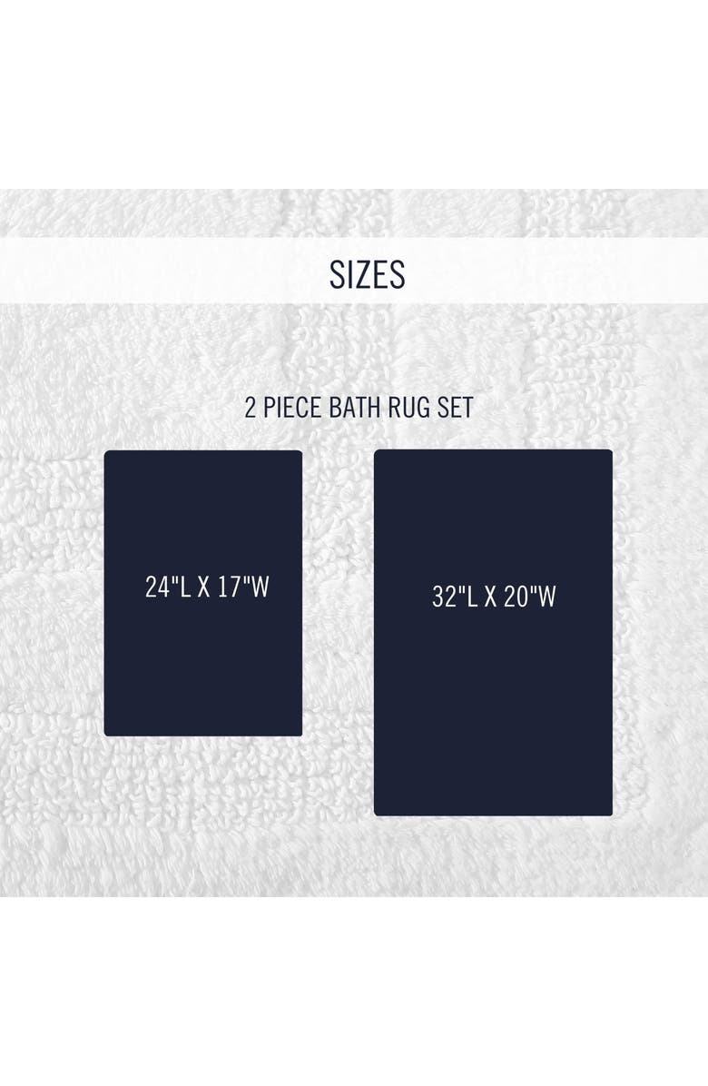Nautica Micellar Reversible Bath Rug, Alternate, color, 