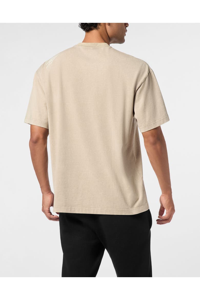 T-Shirt Round Neck Men, Alternate, color, beige