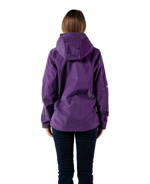 Woodpecker Wind Shell Jacket In Purple
