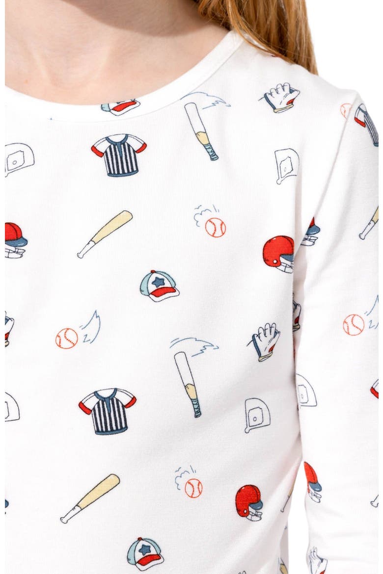 Kids' Baseball Set of 2 Piece Pajamas, Alternate, color, Baseball