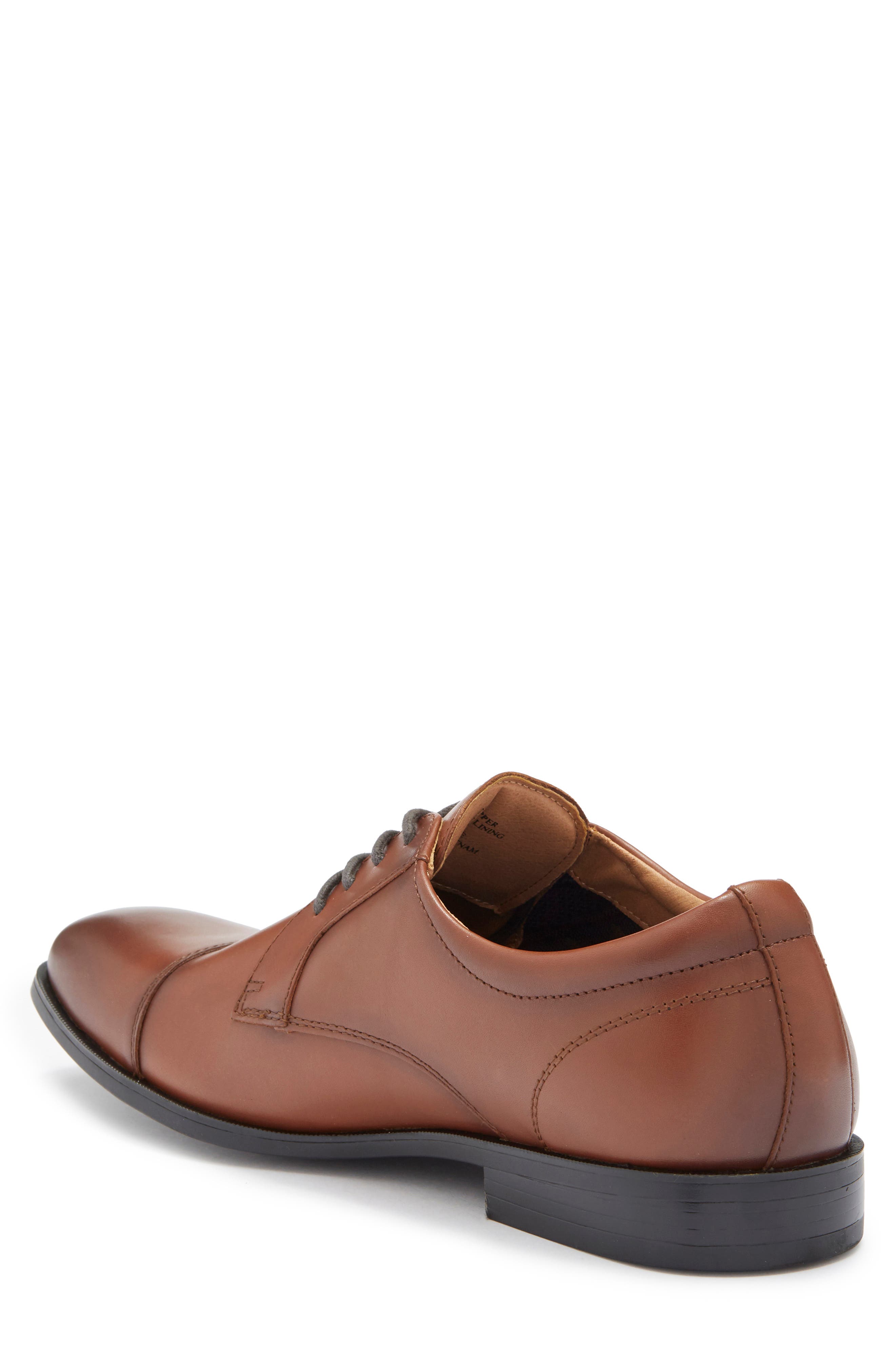 Steve Madden Islin Cap Toe Derby, Alternate, color, Cognac
