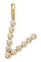  Gold Vermeil Initial V