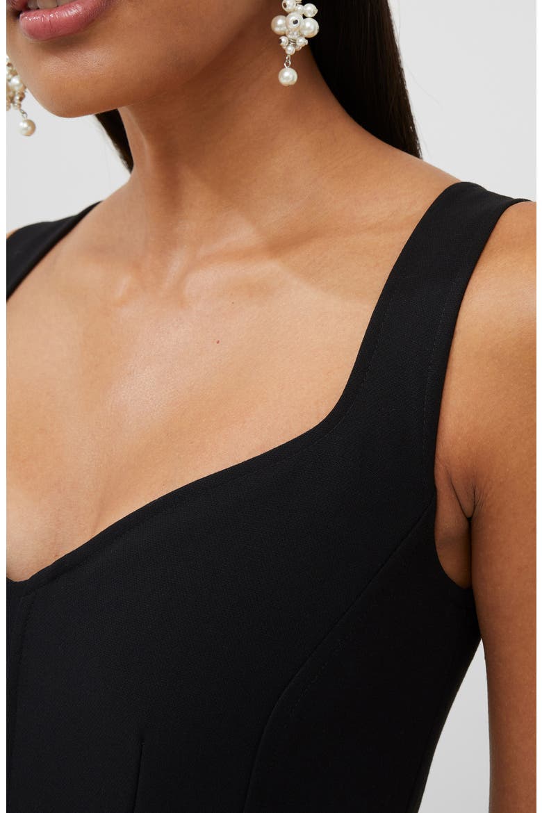 Ruth Whisper A-Line Minidress, Alternate, color, BLACKOUT