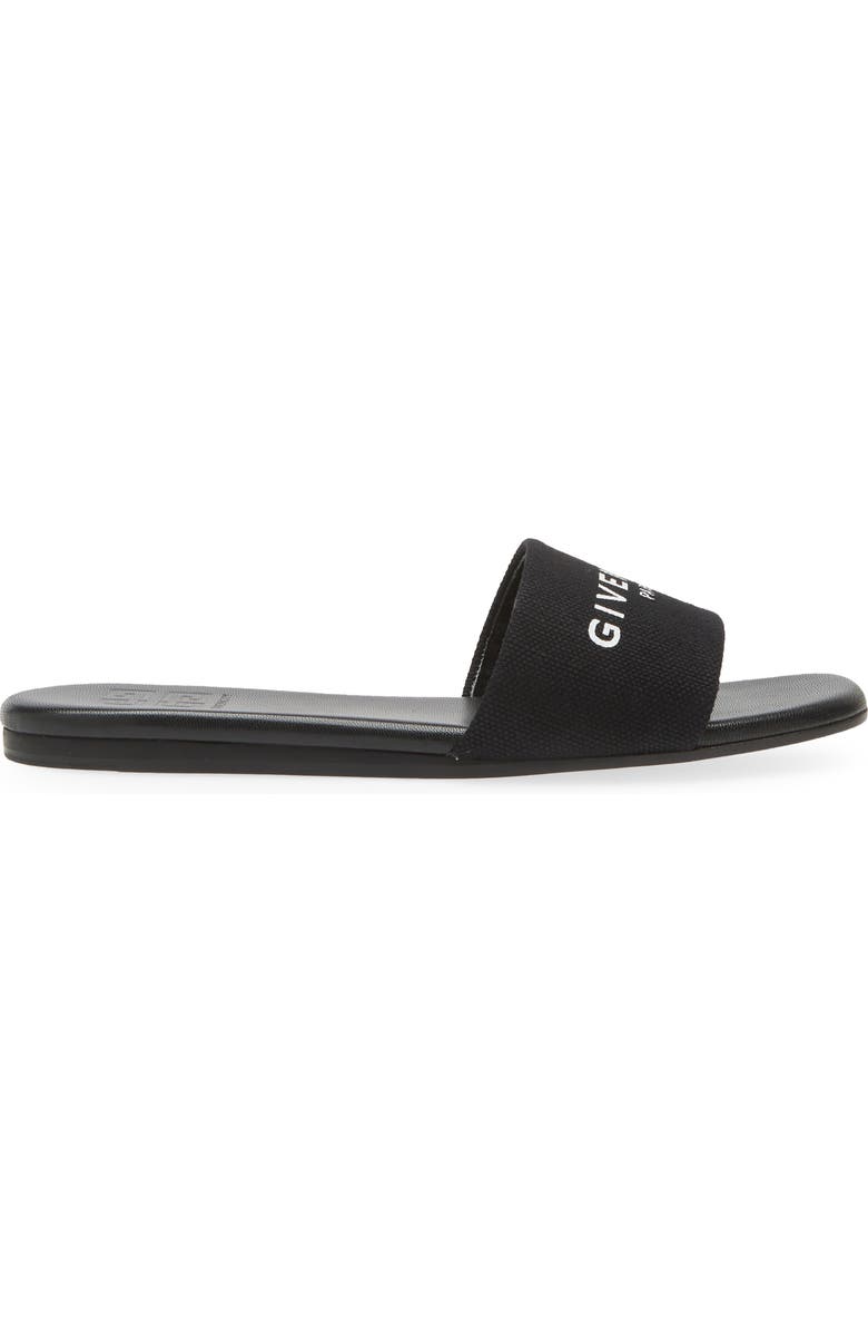 Givenchy 4G Flat Slide Sandal, Alternate, color,