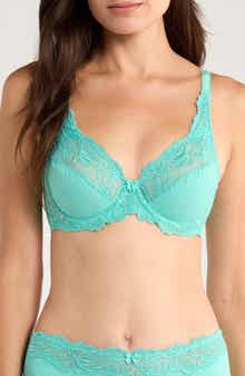 Hunkemöller Diva Embrodiered Mesh Underwire Bra