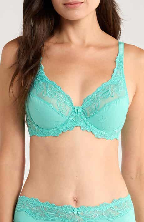 Hunkemöller Diva Embrodiered Mesh Underwire Bra
