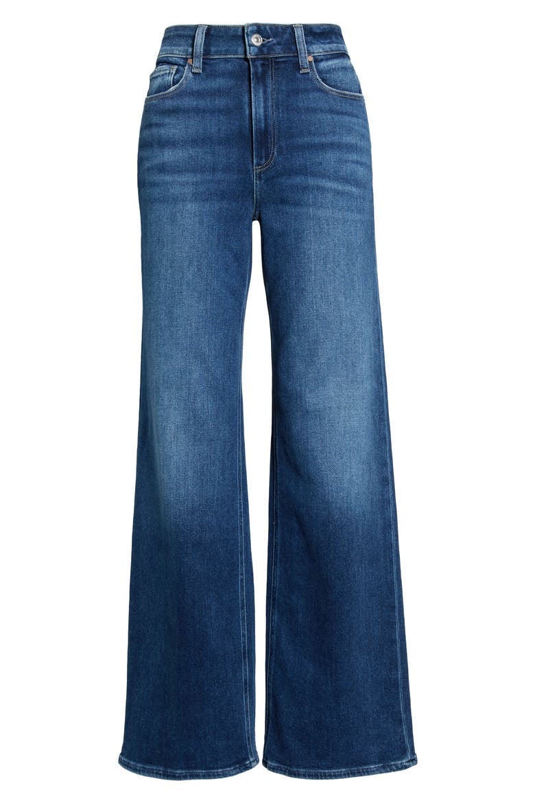 Anessa High Waist Wide Leg Jeans, Main, color, HAMPTONS