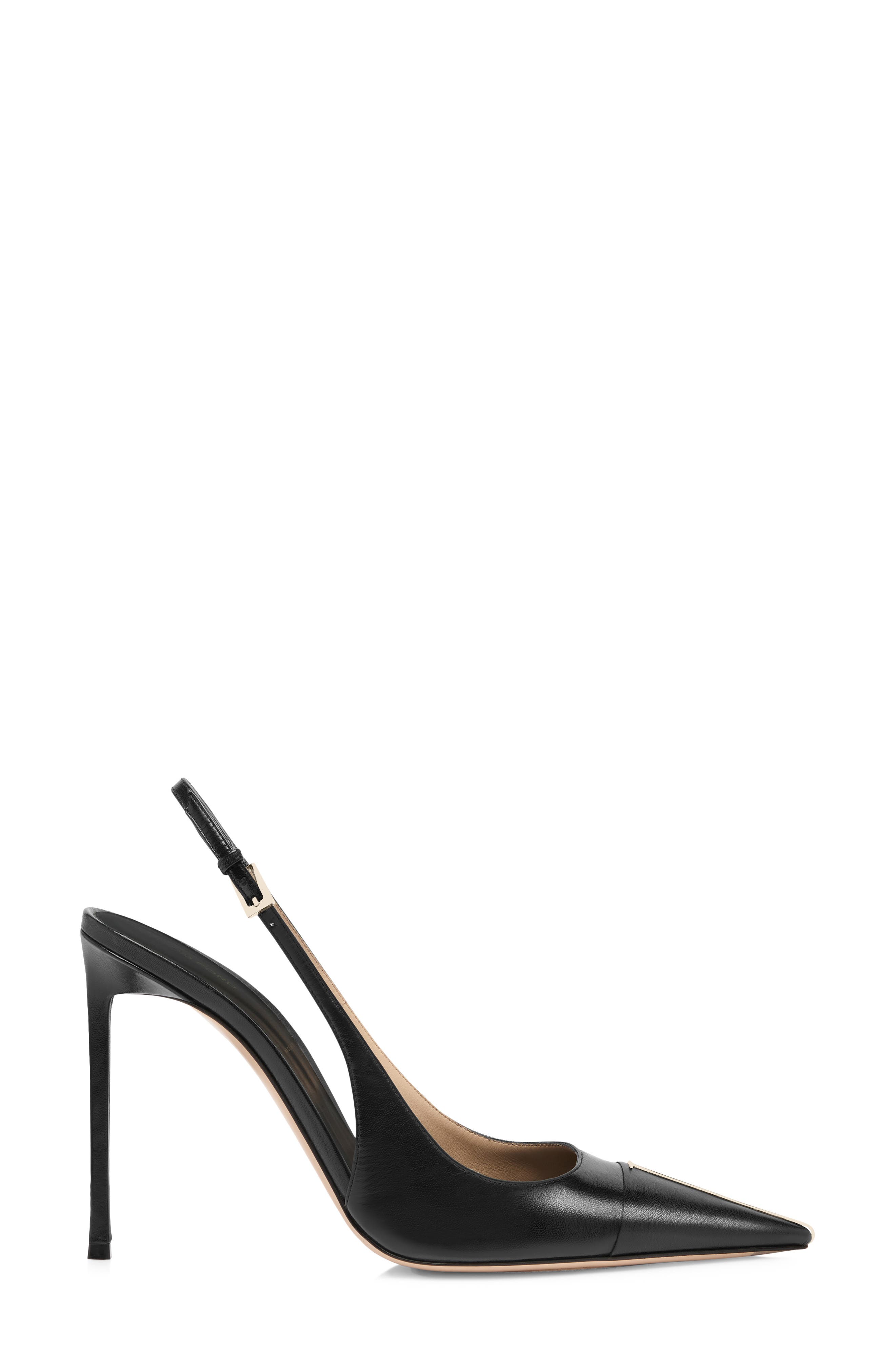 TOM FORD Pointed Toe Slingback Pump, Alternate, color, Black