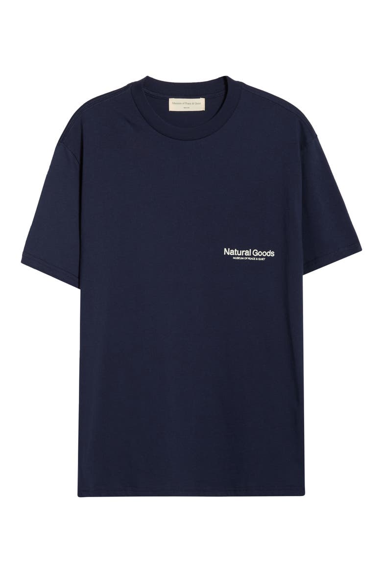Natural Goods Graphic T-Shirt, Alternate, color, NAVY