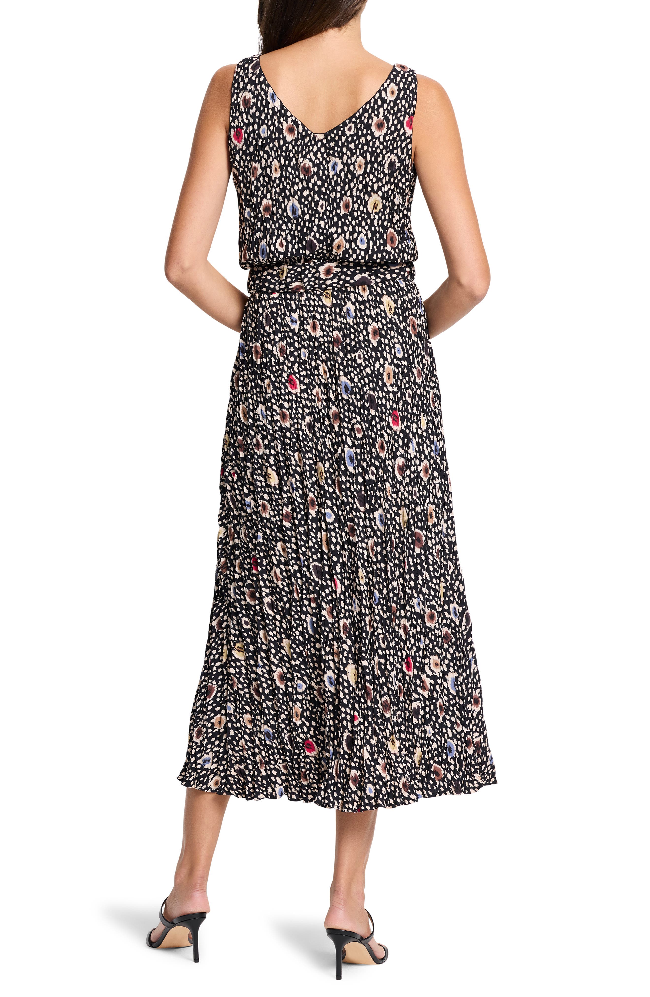 Cailin Dot Print A-Line Dress - image 2
