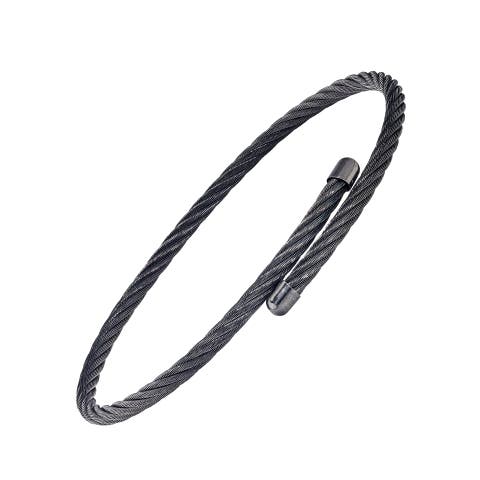 Adjustable Stainless Steel Cable Bracelet