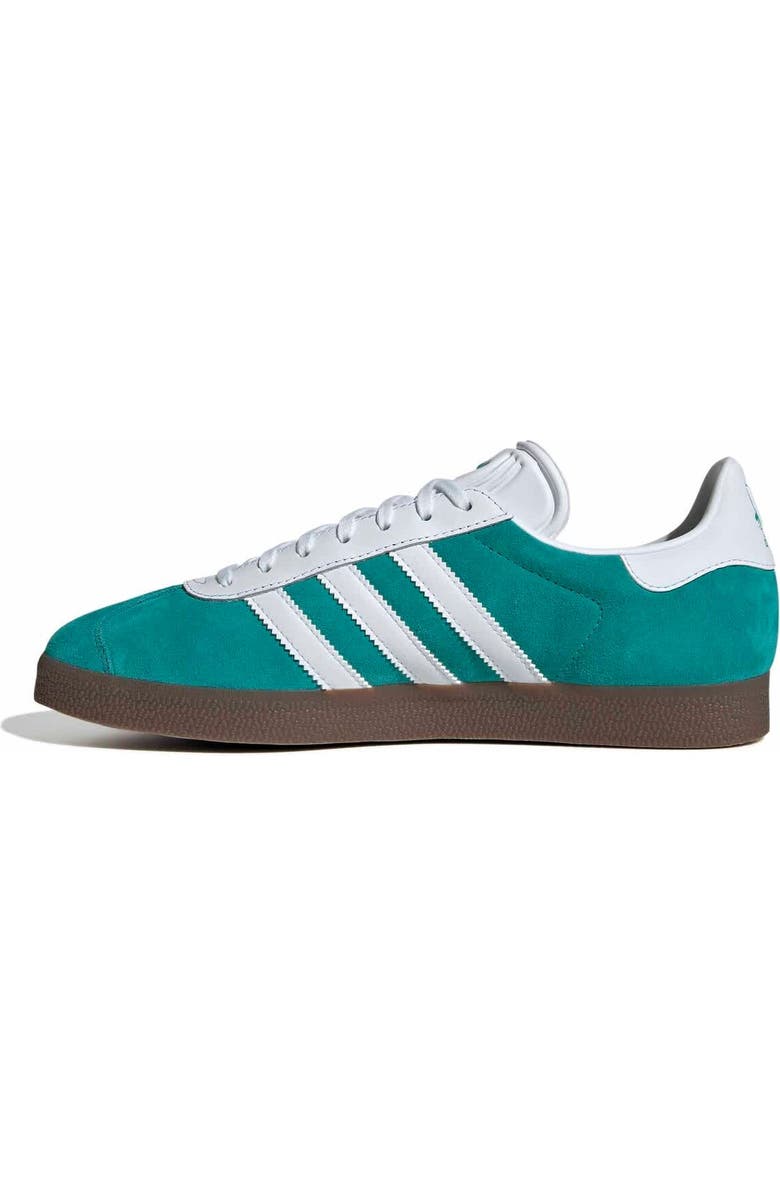 adidas Men's adidas Green Liverpool Terrace Icons Gazelle Shoes, Alternate, color,