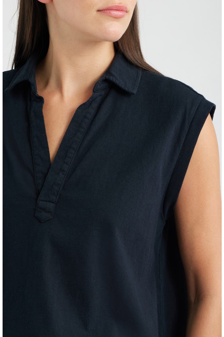 Olivia Sleeveless Shirt, Alternate, color, BRITISH ROYAL NAVY