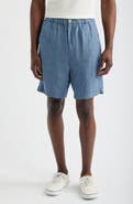 Madewell Pull-On Linen Shorts