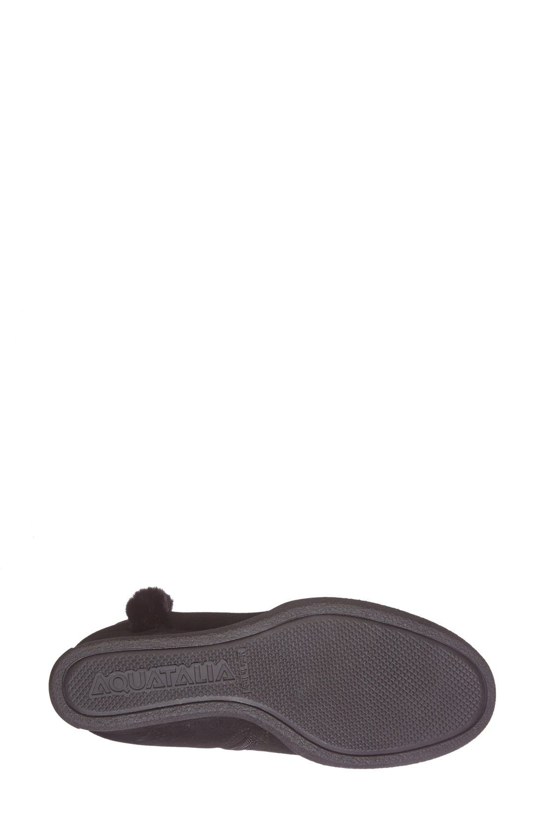 Aquatalia 'Cameron' Weatherproof Wedge Bootie, Alternate, color, 