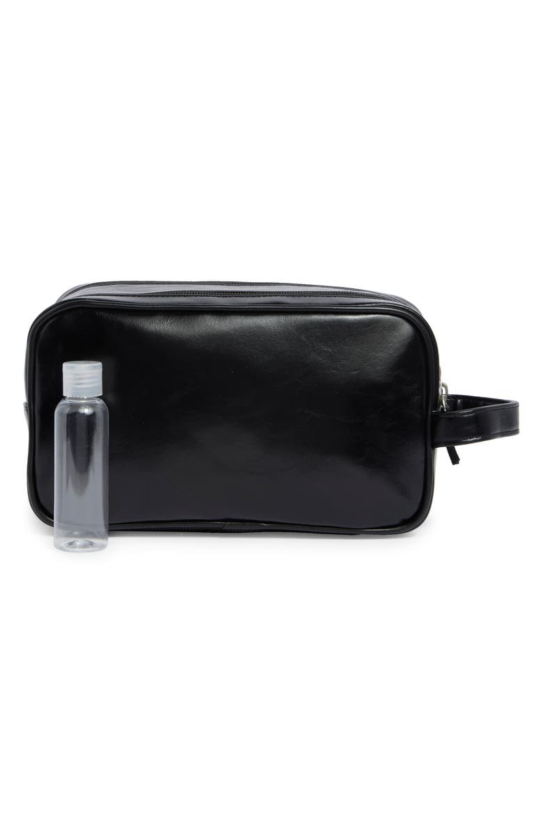 Original Penguin Double Zip Travel Dopp Kit, Alternate, color, Black