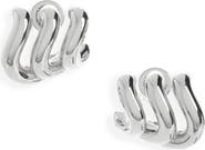 Balenciaga Loop Trio Stud Earrings