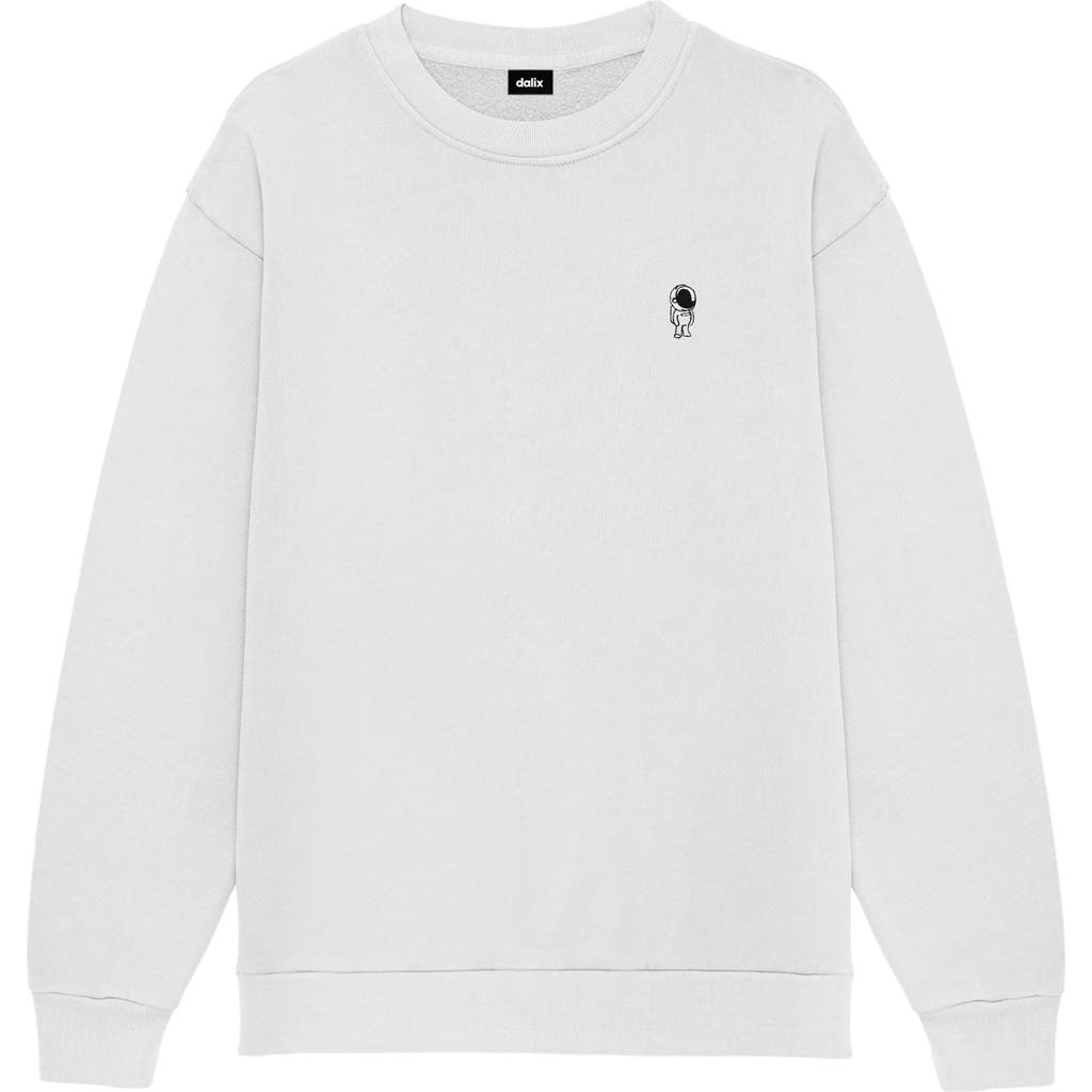 Dalix Mens Astronaut Heavyweight Relaxed Sweatshirt