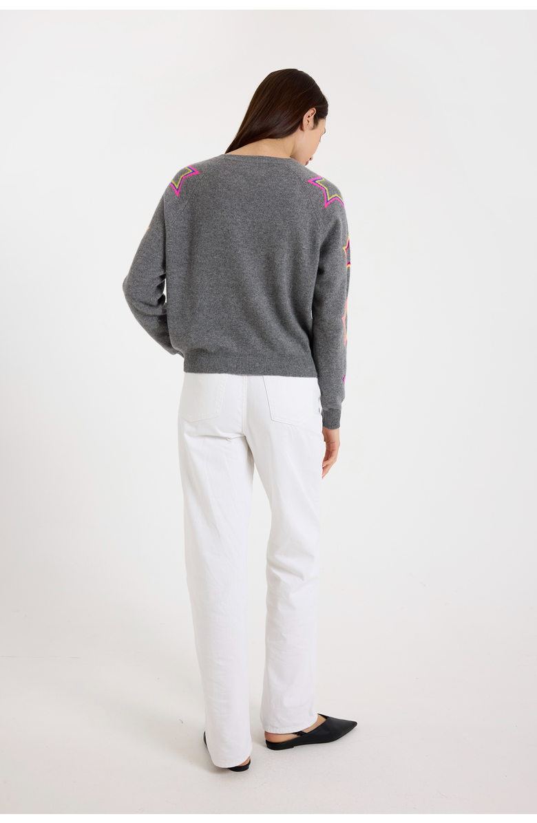 Brodie Pure Cashmere Long Sleeve 100% Cashmere Sweater, Alternate, color, Mid Grey