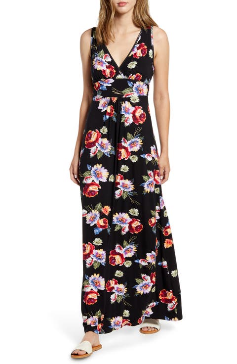 Floral Print Maxi Dress