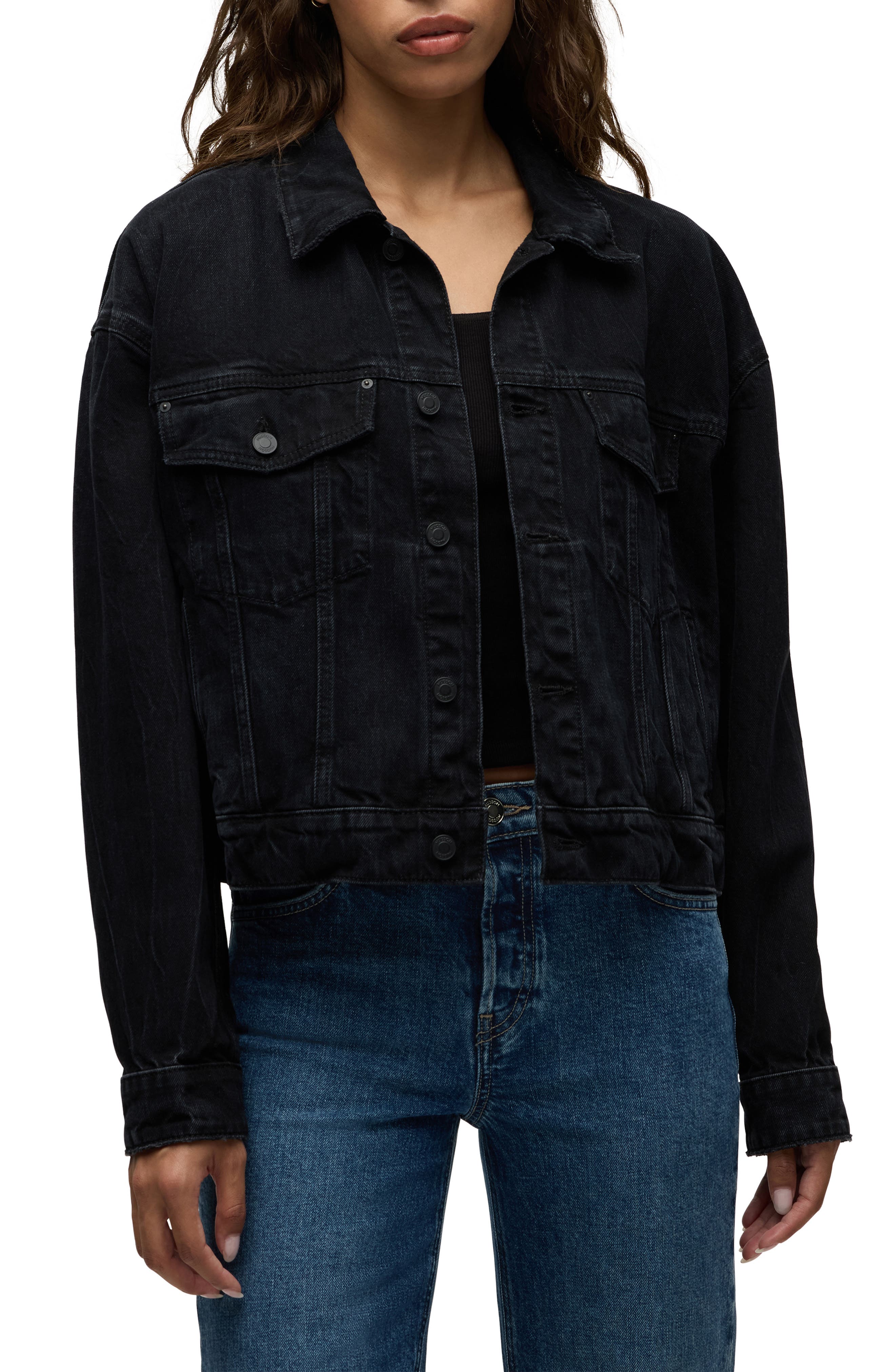 Hudson Jeans Brea Swing Trucker Jacket