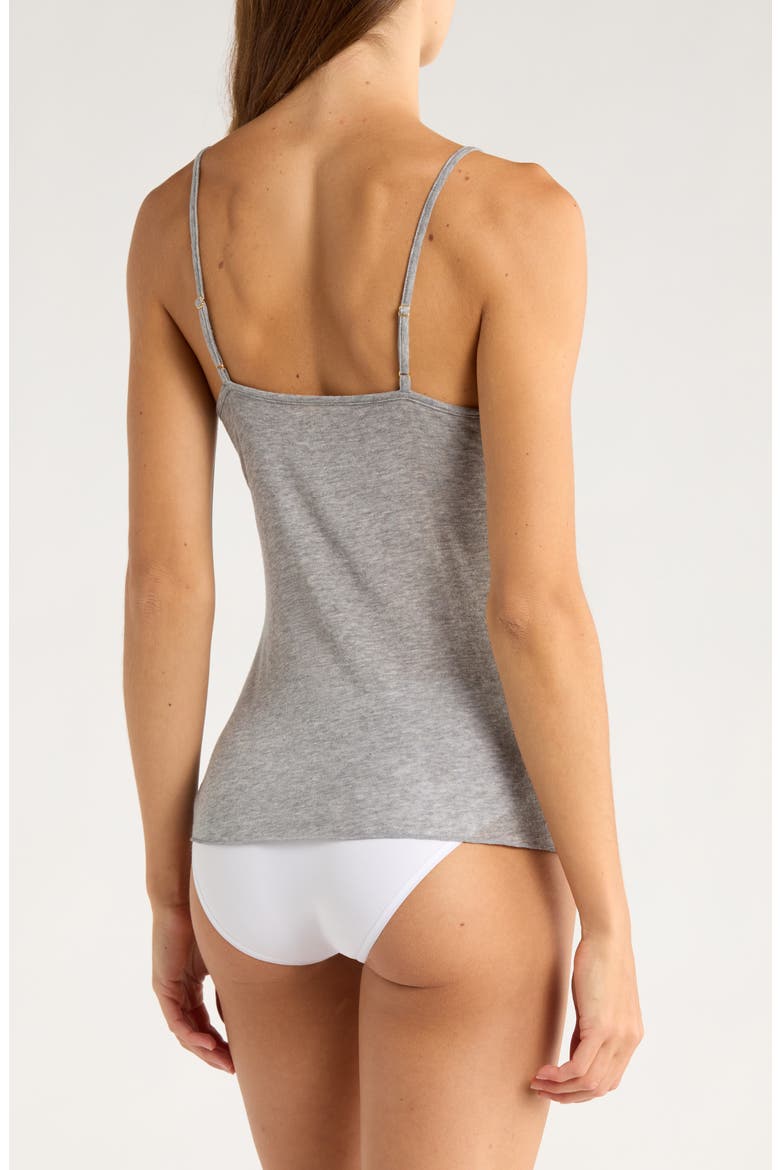 Luxe Delicate Layering Camisole, Alternate, color, GREY HEATHER