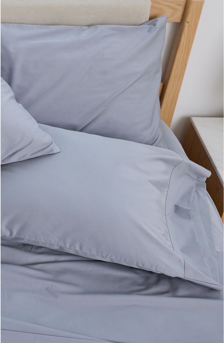 Slumber Cloud Performance Cotton Pillowcases, Alternate, color, Pewter