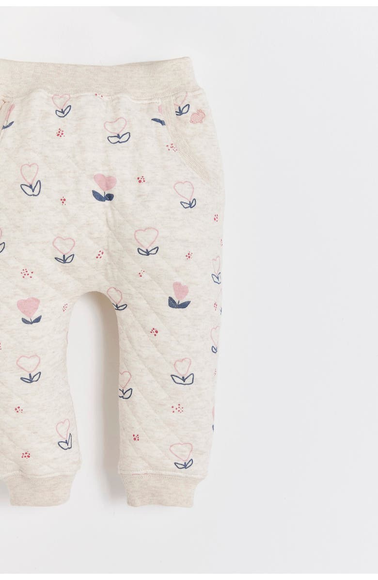 Babycottons Hearts Harem Baby Jogger for Infant, Alternate, color, Pink