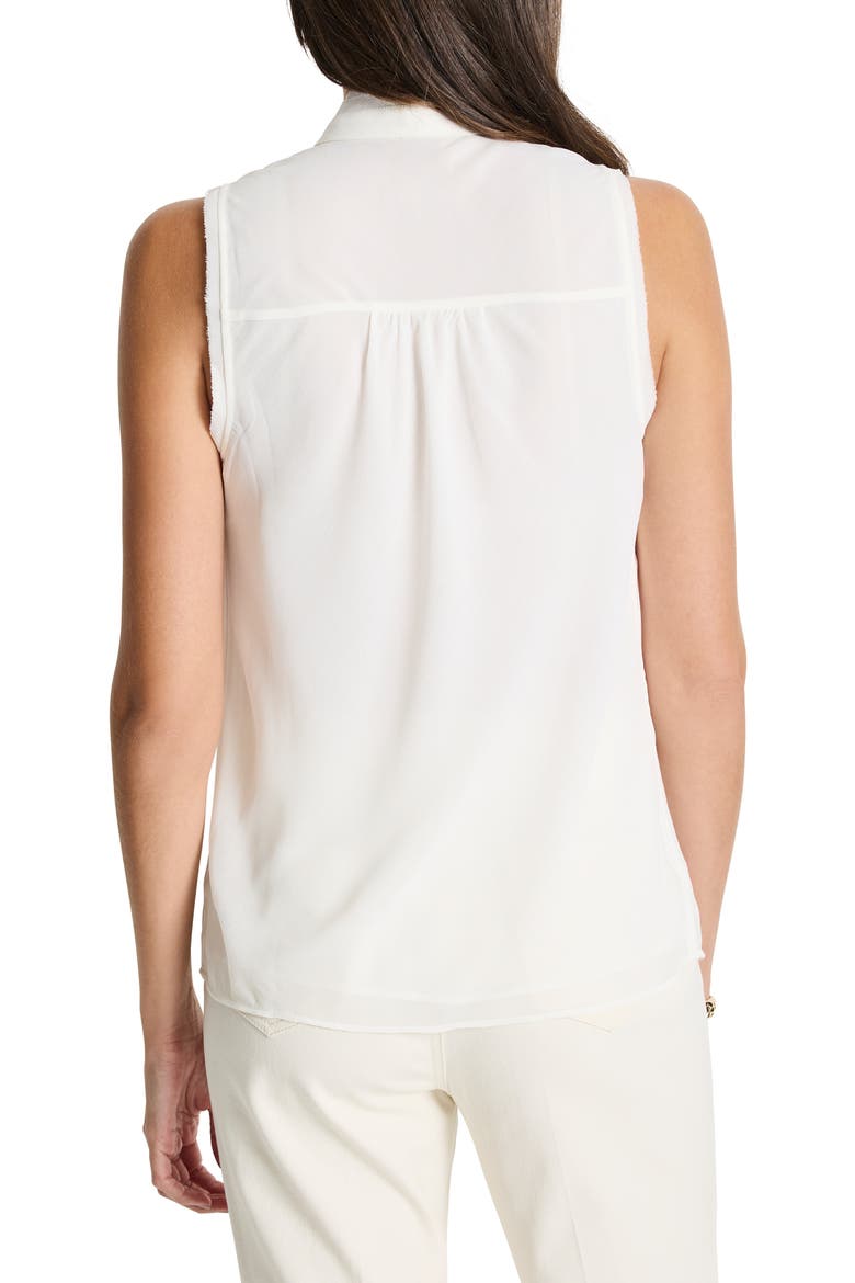 Falling Ruffle Chiffon Tank, Alternate, color, CLASSIC CREAM