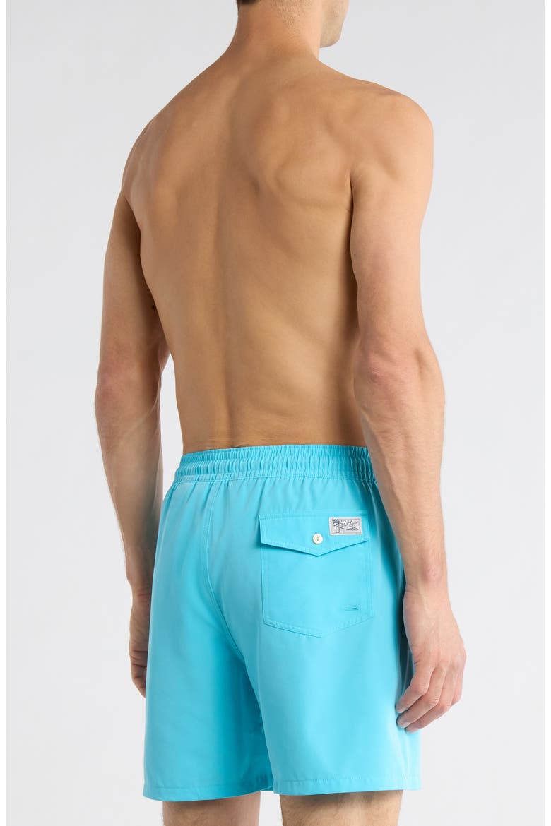 Traveler Swim Trunks, Alternate, color, BLAZE BLUE
