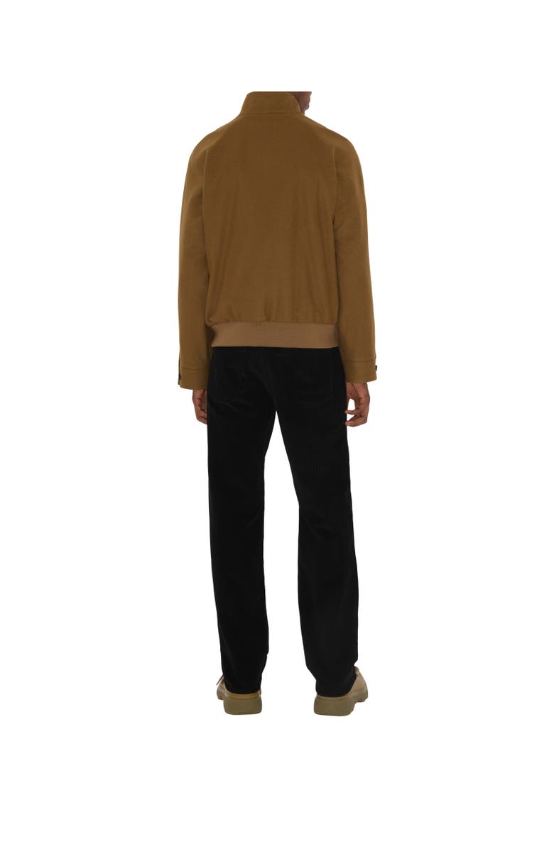 Burberry Cashmere Harrington Jacket, Alternate, color, 