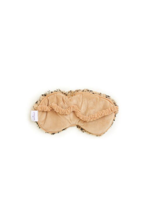 Warmies Plush Eye Mask In Brown Multi Color