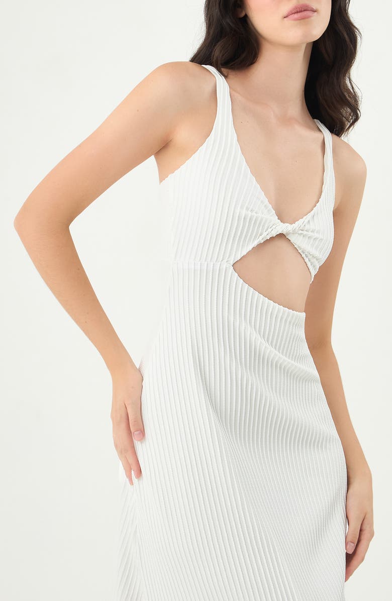 BOAMAR Kid RIb Cover-Up Maxi Dress, Alternate, color, Beige