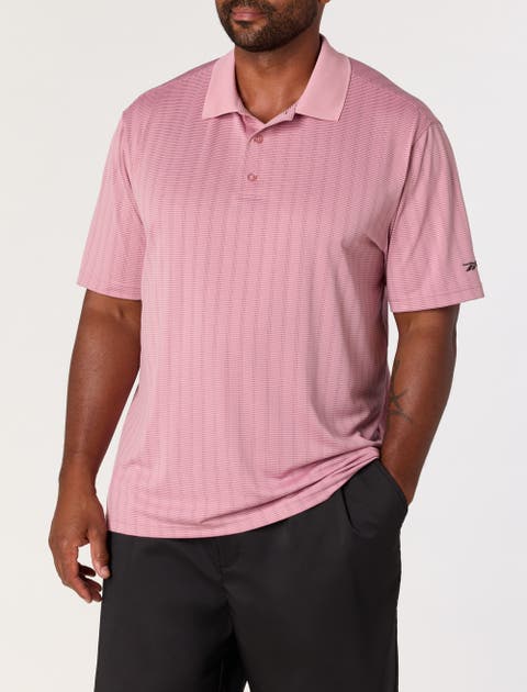 Big & Tall Performance Striped Polo Shirt V2